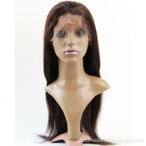 New arrival Brazilian virgin human hair full lace wigs & front lace wigs, straight natural colorNew
